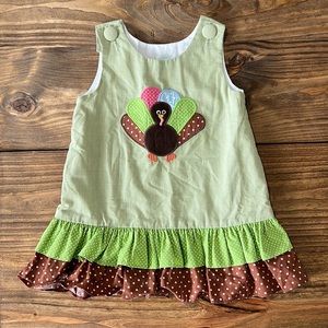 🦃 Thanksgiving Turkey Dress 🦃 2T